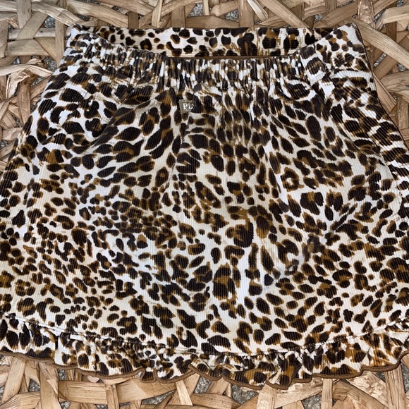 Baby girls 24 Months thin Corduroy Leopard Skirt and Hat set - Picture 6 of 8